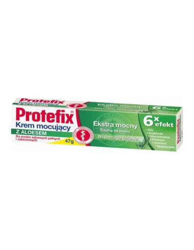 PROTEFIX krem mocujący Ekstra z aloesem 47 g