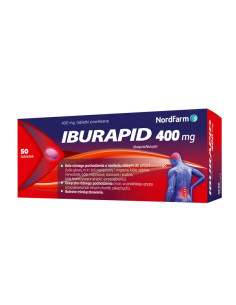 Iburapid 400 mg 50 tabletek powlekanych