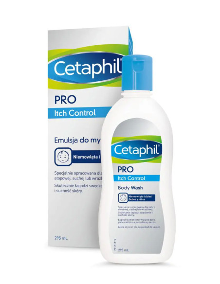 Cetaphil Pro Itch Control Emulsja do mycia dla niemowląt i dzieci 295 ml