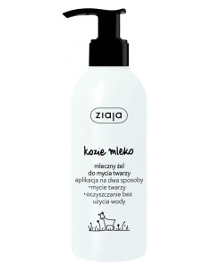 Ziaja Kozie Mleko Mleczny żel do mycia twarzy 200 ml