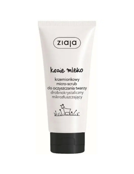 Ziaja Kozie Mleko Krzemionkowy micro-scrub 75 ml