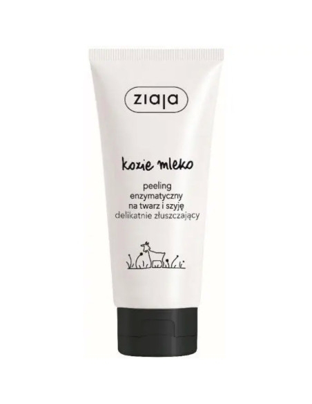 Ziaja Kozie Mleko Peeling enzymatyczny na twarz i szyję 75 ml