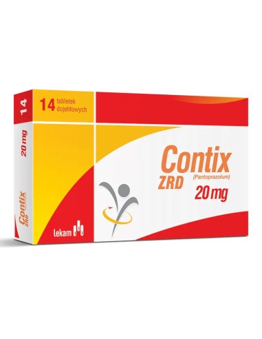 Contix ZRD 20 mg 14 tabl. dojelitowych