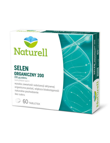 Naturell Selen organiczny 200 60 tabl.