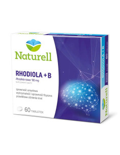 Naturell Rhodiola + B 60 tabl.