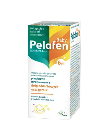 Pelafen Baby 6 m+ 20 kaps. twist-off