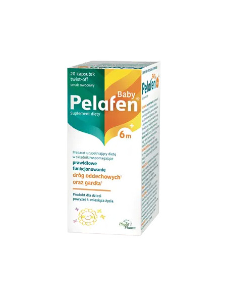 Pelafen Baby 6 m+ 20 kaps. twist-off