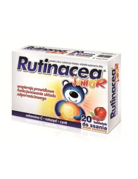 Rutinacea Junior 20 tabletek do ssania