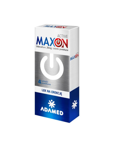 MaxOn Active 25 mg 4 tabl.