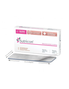 Sutricon Silikonowe plastry na blizny 3 cm x 10 cm 1 op.