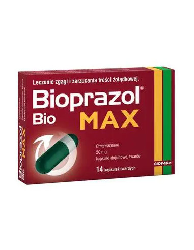 Bioprazol Bio Max 14 kaps.