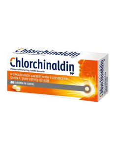 Chlorchinaldin VP 40 tabletek