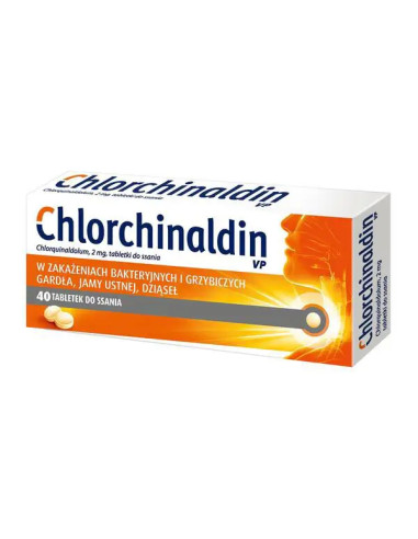 Chlorchinaldin VP 40 tabletek