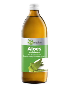 Aloes sok z miąższem 500 ml Ekamedica