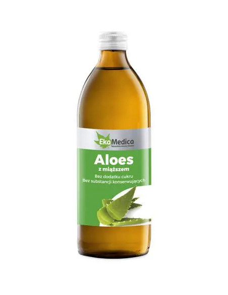 Aloes sok z miąższem 500 ml Ekamedica