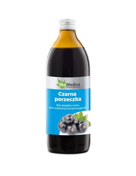 Czarna Porzeczka sok 500 ml EKAmedica