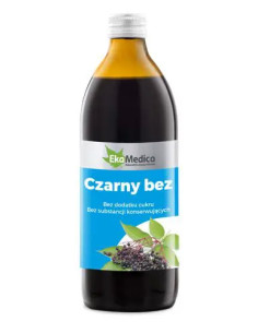 Czarny Bez Sok 500 ml EkaMedica