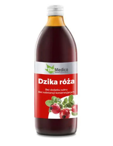 Dzika róża sok 500 ml ekamedica