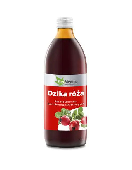 Dzika róża sok 500 ml ekamedica