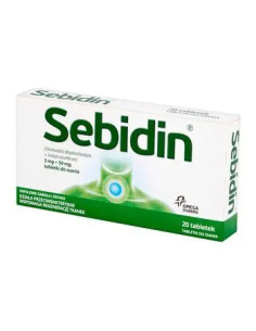 Sebidin 20 tabl. do ssania