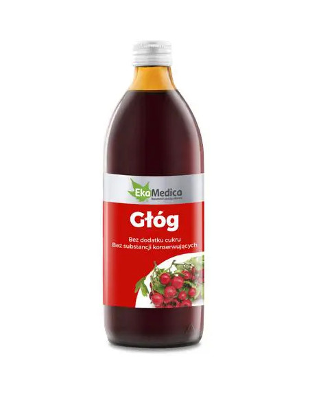 Głóg sok 500 ml ekamedica