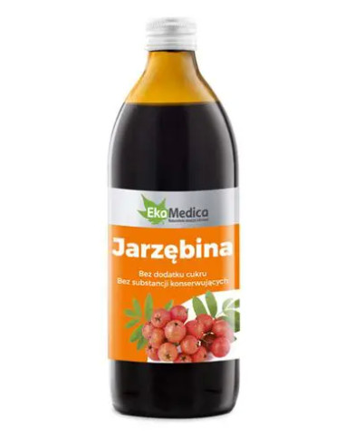 Jarzębina sok 500 ml ekamedica