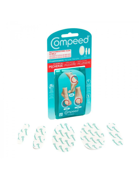 Compeed plastry na pęcherze mix 5 szt.