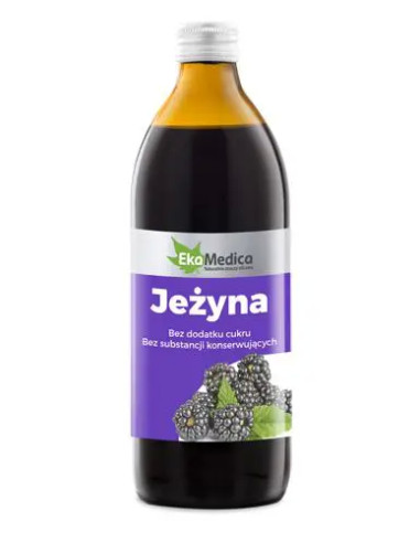 Jeżyna sok 500 ml ekamedica