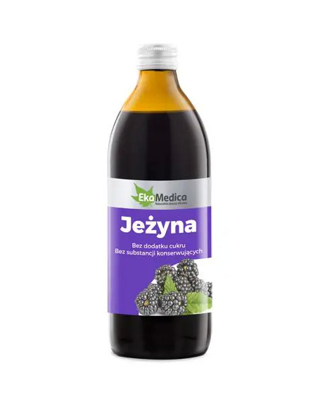 Jeżyna sok 500 ml ekamedica