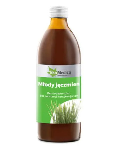 Młody Jęczmień sok 500 ml ekamedica