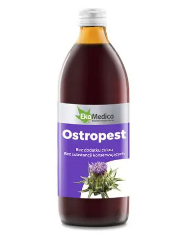 Ostropest sok 500 ml ekamedica