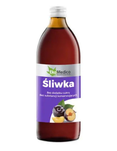 śliwka sok 500 ml ekamedica