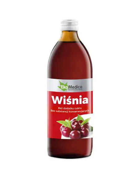 Wiśnia sok 500 ml ekamedica
