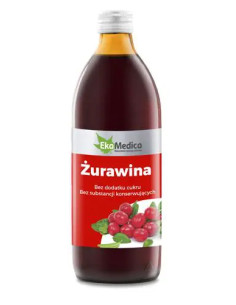 żurawina sok 500 ml ekamedica