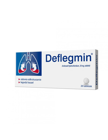 DEFLEGMIN 30 mg 20 tabletek
