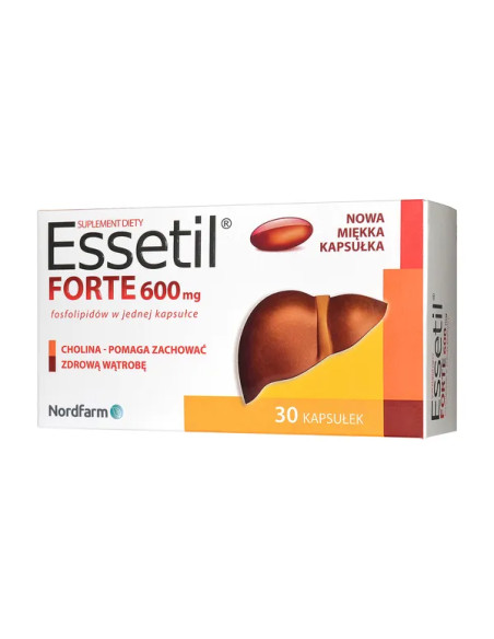 Essetil FORTE 600 mg 30 kapsułek