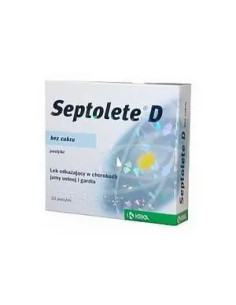 Septolete D 30 pastylek do ssania