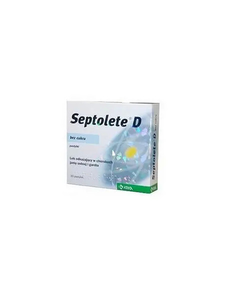 Septolete D 30 pastylek do ssania