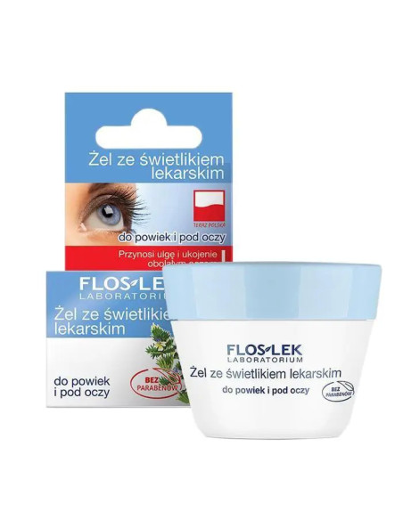 Floslek żel do powiek i pod oczy ze świetlikiem lekarskim 10 g