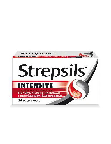 Strepsils Intensive 24 tabletki do ssania