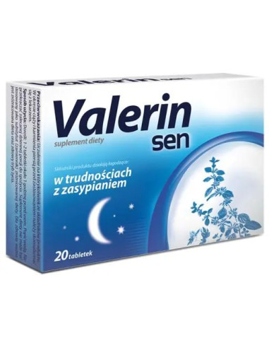 Valerin Sen 20 tabletek