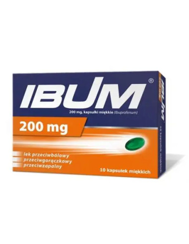 IBUM 200 MG 10 KAPS.