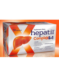 Hepatil Complex 4w1 50 kaps.