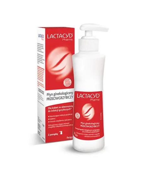Lactacyd Pharma Przeciwgrzybiczy płyn do higieny intymnej 250 ml
