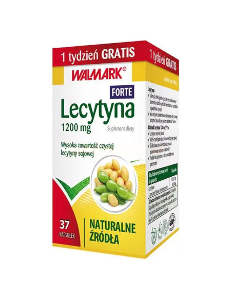 Lecytyna Forte 1200 mg 37 kaps.