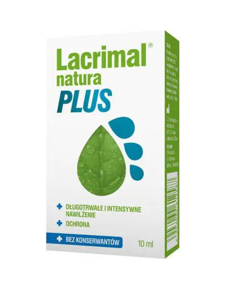 Lacrimal natura Plus krople do oczu 10 ml