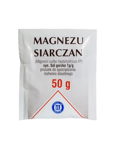 Magnezu siarczan (sól gorzka) Hasco 50 g