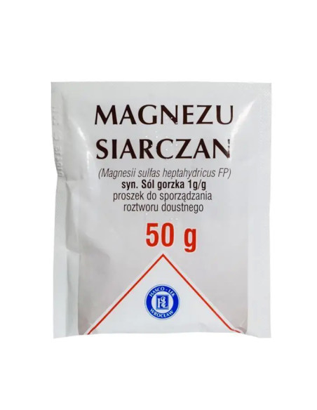Magnezu siarczan (sól gorzka) Hasco 50 g