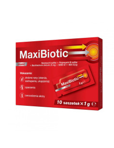 MaxiBiotic maść 10 saszetek po 1 g