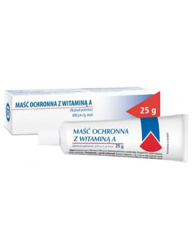 Maść ochronna z witaminą A Hasco 25 g
